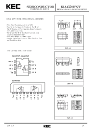 Datasheet KIA4559S manufacturer KEC